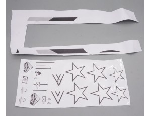 Flyfans L-39 Albatros Black Diamond 64mm EDF Jet Decal Set